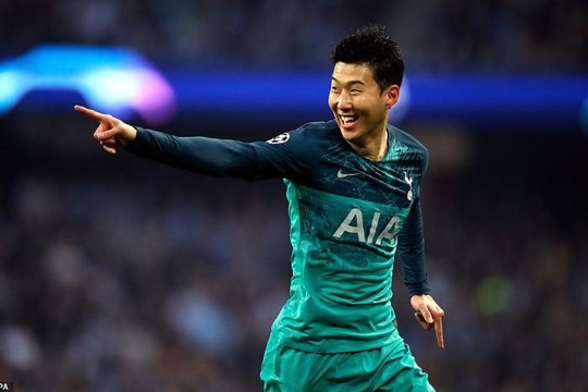 Lập cú đúp trước Man City, Son Heung-min thành người châu Á vĩ đại nhất Champions League