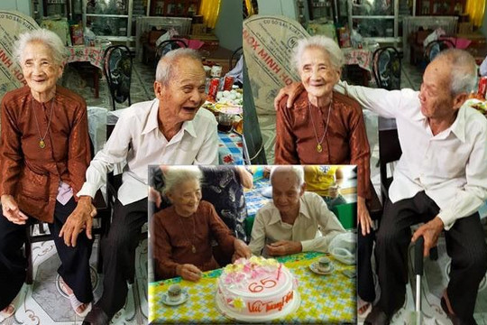Gặp lại bạn trai cũ 96 tuổi sau 65 năm, cụ bà 93 tuổi 'hẹn kiếp sau mình sẽ thành đôi'