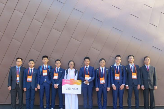 8 học sinh tham gia Olympic Vật lý Châu Á lần thứ 20 đều đạt thành tích cao