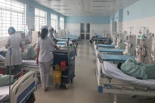 TP.HCM: Bệnh viện Q.7 tiếp tục chạy thận nhân tạo sau 2 năm tạm ngưng