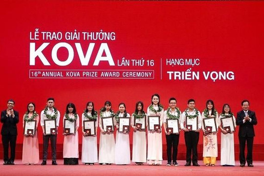 Giải thưởng KOVA 2019 tìm kiếm ứng viên cho 4 hạng mục