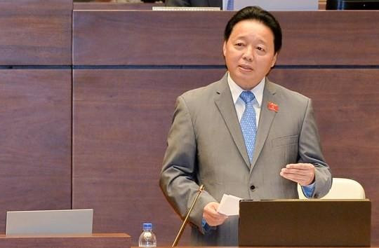 Bộ trưởng Trần Hồng Hà nói về việc 2 cán bộ bị tố nhận 12 tỉ đồng