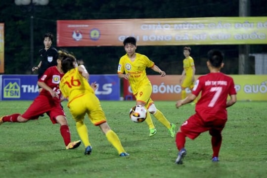 Đánh bại Hà Nội 1-0, Phong Phú Hà Nam lên ngôi vô địch