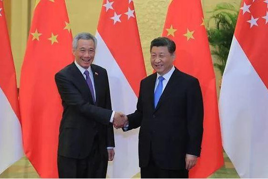 Thủ tướng Singapore Lý Hiển Long ủng hộ 'Sáng kiến ​​Vành đai và Con đường' của Trung Quốc