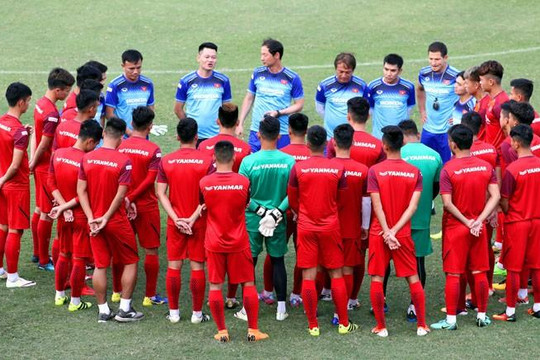 Đấu tập, U.23 Việt Nam hoà không bàn thắng trước CLB Viettel