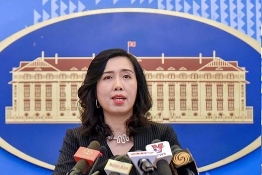 Bộ Ngoại giao VN trao công hàm về phát biểu của Thủ tướng Lý Hiển Long