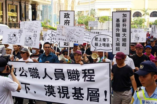 Sau Hồng Kông, Macau sắp đối mặt với biểu tình lớn 