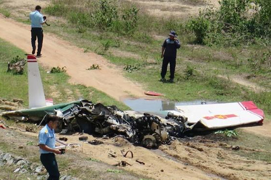 Bộ Quốc phòng thông tin vụ rơi máy bay quân sự tại Khánh Hòa