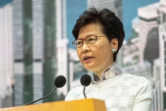 Bà Carrie Lam xin lỗi dân Hồng Kông, không từ chức, không rút luật dẫn độ
