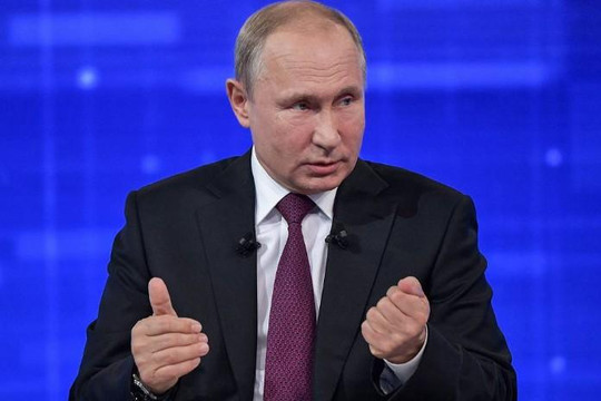 Tổng thống Putin nói Nga không 'phấn đấu' thành siêu cường như Liên Xô