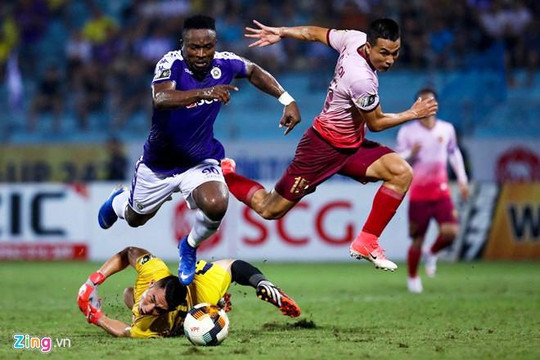 Mất Oseni và Đình Trọng, Hà Nội FC vẫn không hề nao núng ở lượt về V.League 2019