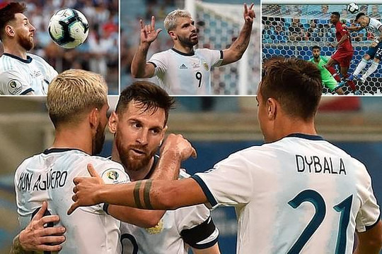 Messi tịt ngòi, Argentina hiên ngang vào tứ kết Copa America