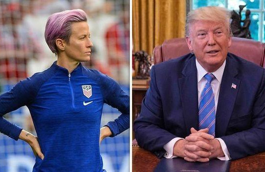 Cô gái đấu khẩu, chọc giận Tổng thống Mỹ trở thành người hùng World Cup