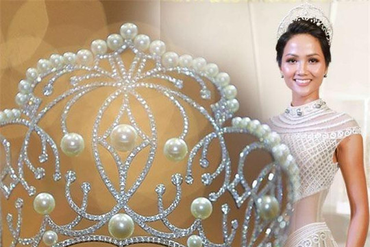 Hoa hậu H'hen Niê làm gãy vương miện Hoa hậu hoàn vũ 