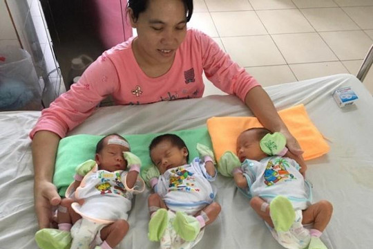 Thừa Thiên-Huế: Một sản phụ sinh 2 bé gái, 1 bé trai