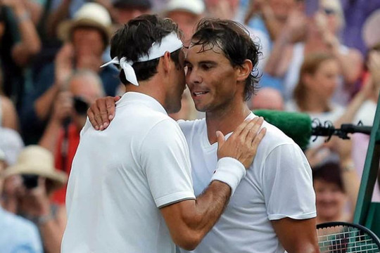 Federer vào chung kết Wimbledon gặp Djokovic sau khi loại Nadal 