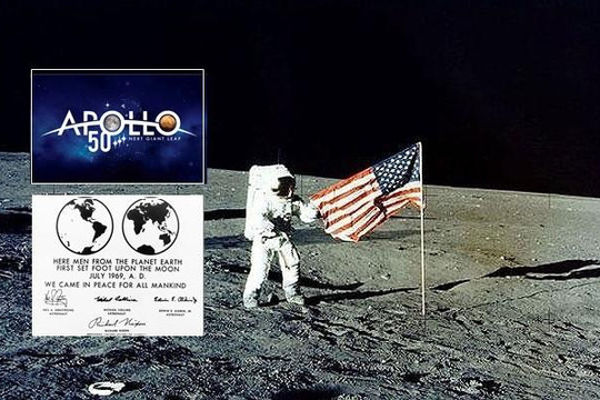 50 năm sau chuyến đổ bộ lên mặt trăng: Những khoảnh khắc lịch sử qua ảnh