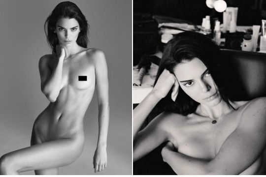 Ảnh khỏa thân Kendall Jenner lại gây tranh cãi giữa nghệ thuật và khiêu gợi 