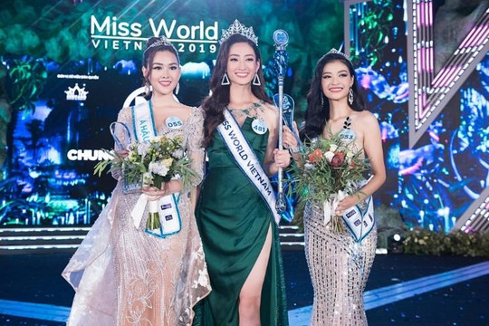 Miss World Việt Nam 2019 trao 3 vương miện cho hoa hậu và á hậu 