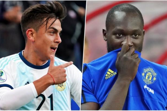 Man United và Juventus tiến hành trao đổi Romelu Lukaku với Paulo Dybala