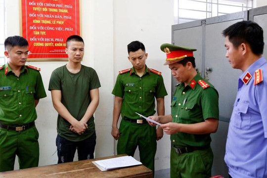 Công an Hà Tĩnh khởi tố, tạm giam phóng viên thường trú báo Gia đình Việt Nam tại Nghệ An cưỡng đoạt 90 triệu đồng
