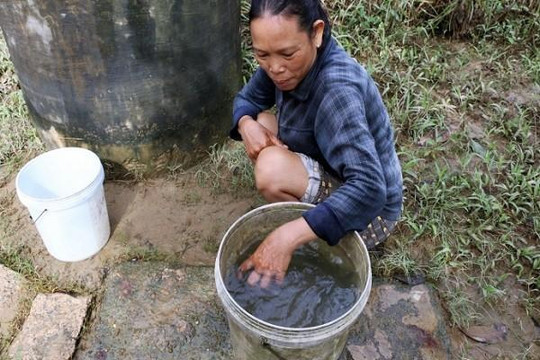 Bộ Y tế đề nghị các tỉnh miền Trung không để thiếu nước sạch