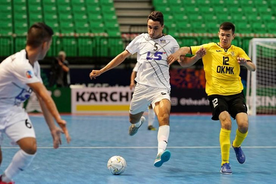 Ngược dòng trước tuyển Uzbekistan thu nhỏ, Thái Sơn Nam khởi đầu thuận lợi ở giải futsal châu Á