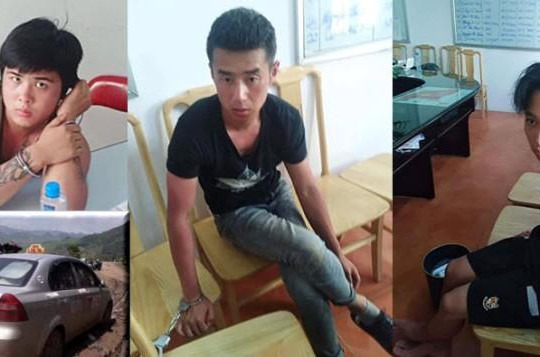 Dân mạng phát tán ảnh 3 gã Trung Quốc giết tài xế taxi, ném xác xuống sông Đà