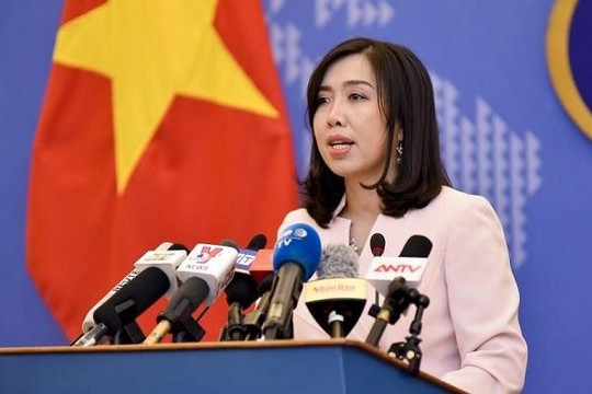 'Yêu cầu Trung Quốc rút toàn bộ nhóm tàu ra khỏi vùng biển của Việt Nam'