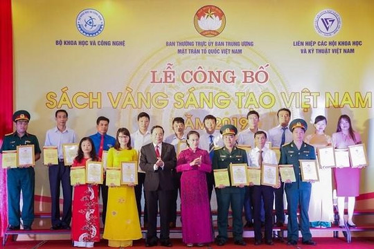 74 công trình KH-CN tiêu biểu được giới thiệu trong ‘Sách vàng Sáng tạo Việt Nam’ 2019