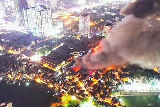 Bộ Tài nguyên và Môi trường khuyến cáo người dân sau vụ cháy Rạng Đông
