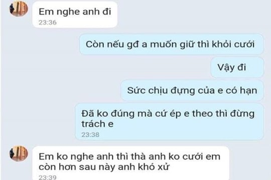 Vừa ăn hỏi, chú rể đòi bán vàng tặng cô dâu 'cho được giá' nếu không sẽ hủy hôn