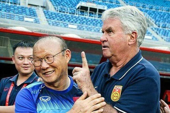 Thua U.22 Việt Nam của học trò Park Hang-seo, HLV Guus Hiddink bị Trung Quốc sa thải 