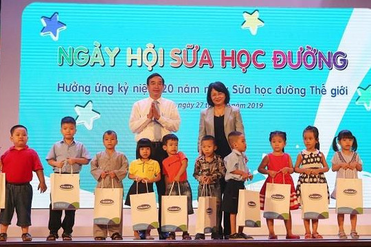 Tưng bừng ngày hội Sữa học đường tại Đà Nẵng