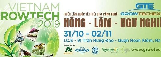 Growtech Việt Nam 2019 mang tới nhiều công nghệ áp dụng trong nông nghiệp