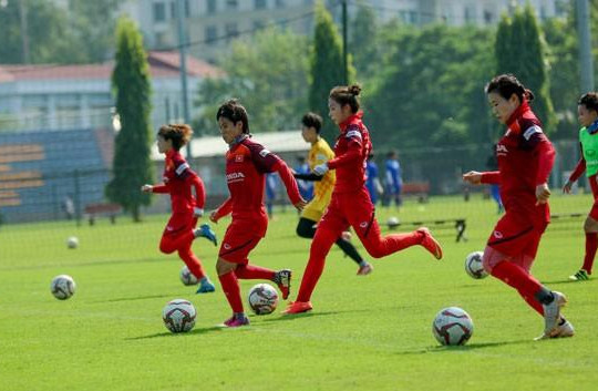 Đội tuyển nữ Việt Nam chuẩn bị tích cực để chinh phục HCV SEA Games 30