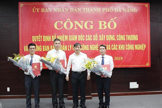Đà Nẵng bổ nhiệm mới 2 giám đốc sở sau thời gian dài 'trống ghế'