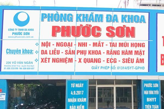 TP.HCM: Phòng khám Phước Sơn sử dụng bác sĩ 'dỏm’ bị phạt hơn 90 triệu đồng
