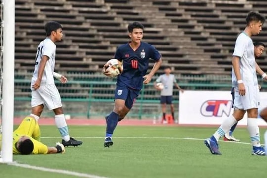 U19 Lào giành vé vào VCK, Thái Lan bị loại dù ghi 31 bàn