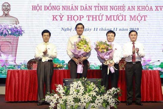 Nghệ An bầu bổ sung 2 Phó chủ tịch UBND tỉnh