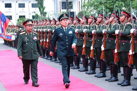 Quân đội Lào và Trung Quốc đồng ý tăng cường hợp tác thực chất