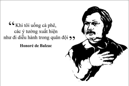 Kỳ 17: Đại văn hào Honoré de Balzac ‘Khi tôi uống cà phê, các ý tưởng xuất hiện’ 