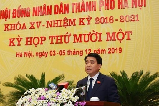 Chủ tịch Hà Nội trả lời chất vấn về nước sông Đuống, làm sạch sông Tô Lịch