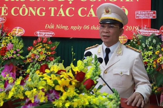 Bổ nhiệm và điều động hai Đại tá làm Giám đốc Công an tỉnh Đắk Nông, Đắk Lắk