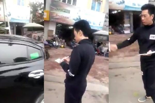 Đỗ ô tô ngoài đường Hà Nội bị chủ nhà kề bên đòi 30 ngàn: ‘Công an bố mày cũng thu’