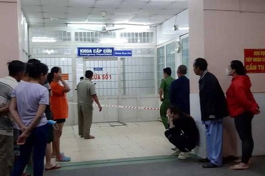 Bệnh nhân nghi nổ súng tự sát tại khoa Cấp cứu Bệnh viện Trưng Vương