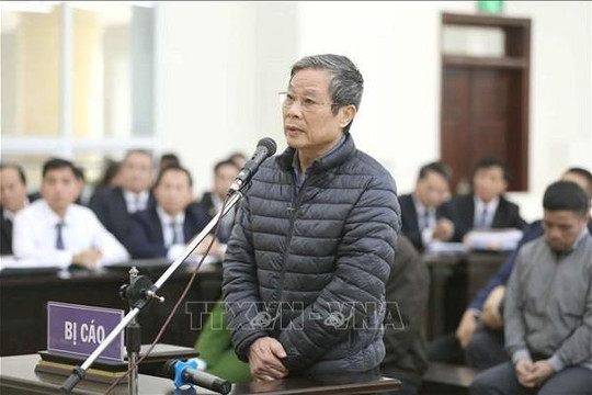 Ông Nguyễn Bắc Son và Trương Minh Tuấn nói lời cuối cùng trước giờ nghị án