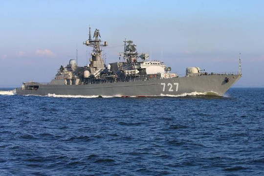 Nga cử tàu tham gia tập trận chung với Trung Quốc và Iran, Mỹ theo dõi 