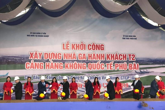Thừa Thiên - Huế: Khởi công xây dựng nhà ga T2 sân bay Phú Bài