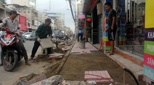 TP.HCM cấm thi công, đào đường 16 ngày trong dịp Tết Canh Tý